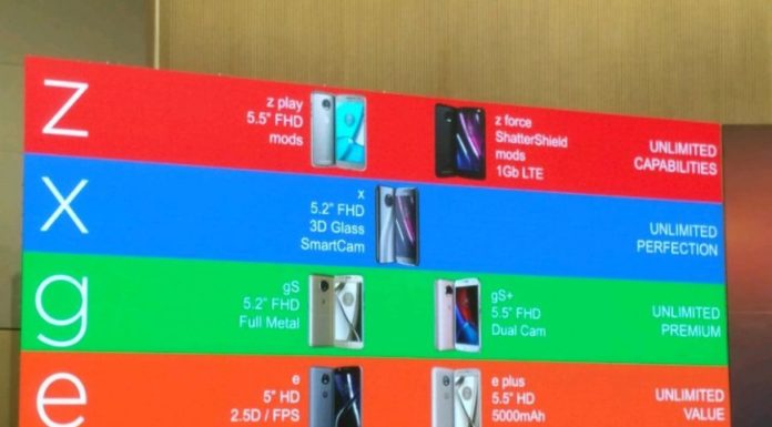 В сеть утек модельный ряд Motorola на 2017 год